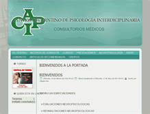 Tablet Screenshot of centroapi.com.ar